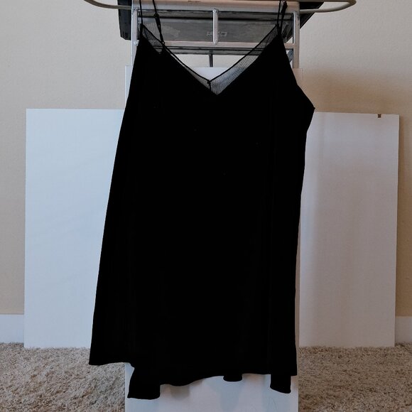 Free People Spaghetti Strap Velvet Blouse - Picture 3 of 3